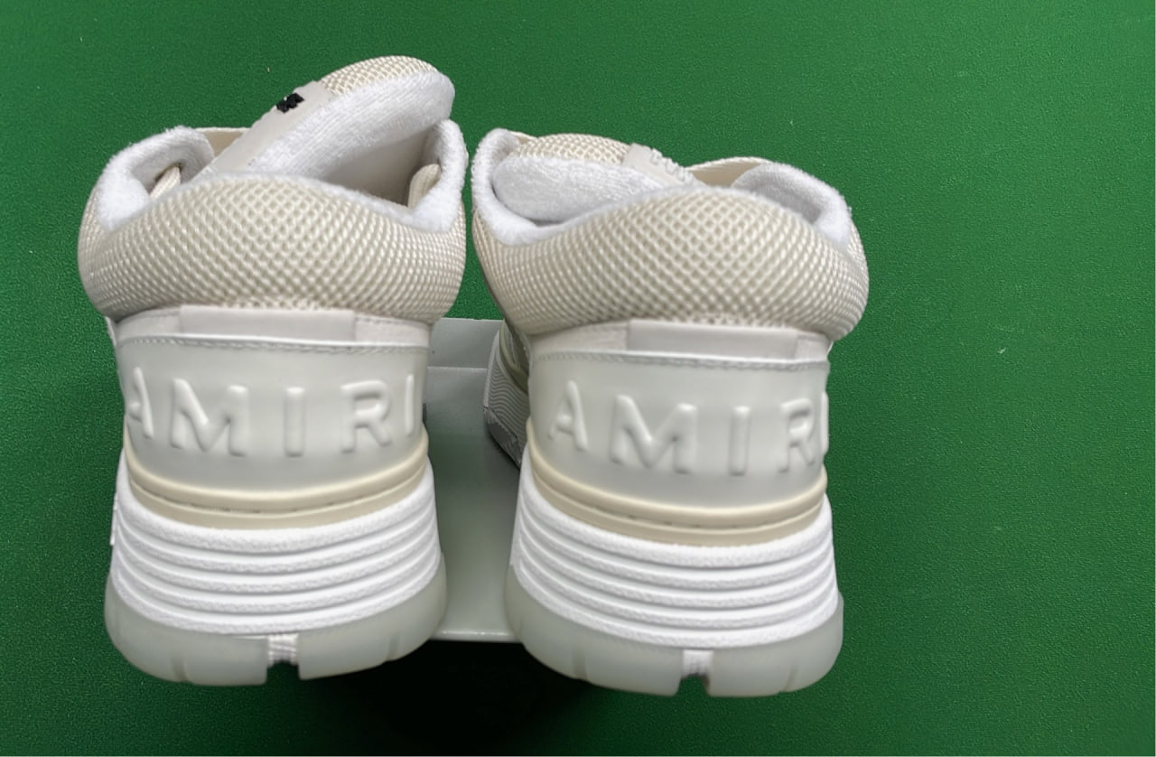 AMIRI MX1 Sneakers - White with Color Accents  -3