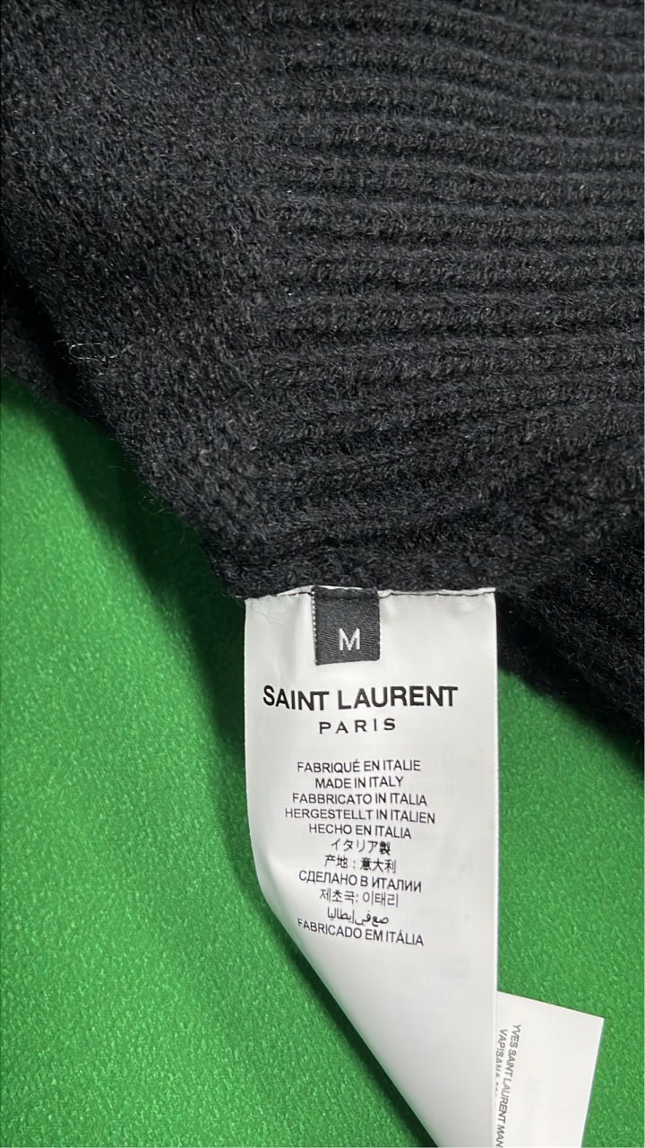Saint Laurent Men's Black Swea