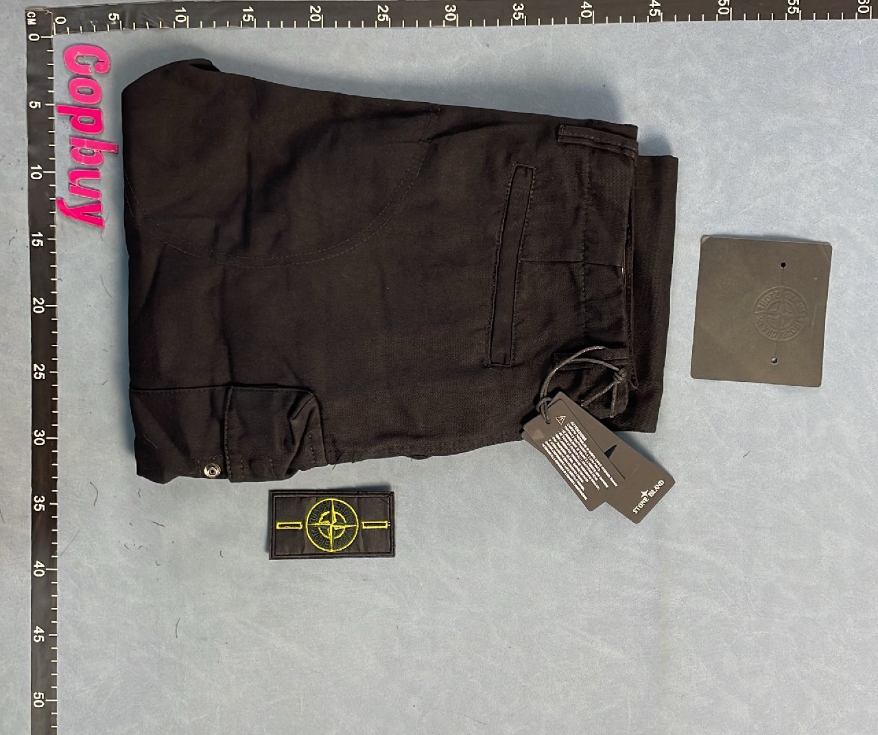  Men's Cargo Pants - Olive & Black Multi-Pocket Trousers -3