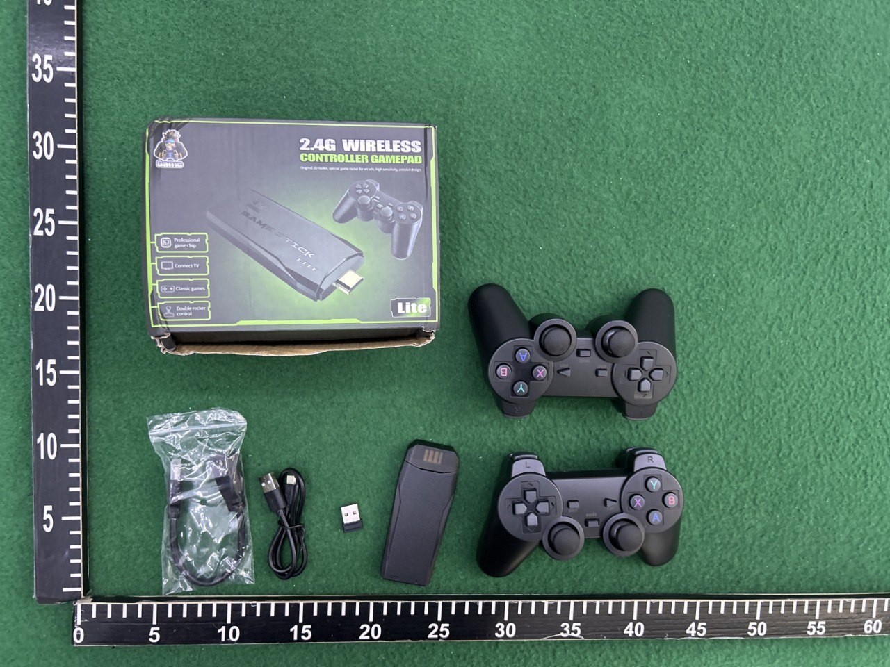 Cross border M8 nostalgic retro HDMI high-definition home arcade game 2.4G wireless controller dual player home game console   -2