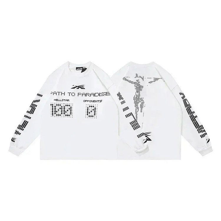 HELLSTAR graphic print long sleeve T-shirt  -6