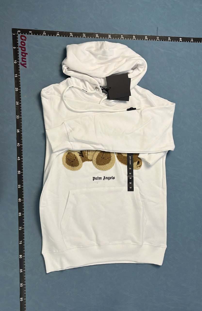 Palm Angels Bear Logo Hoodie a