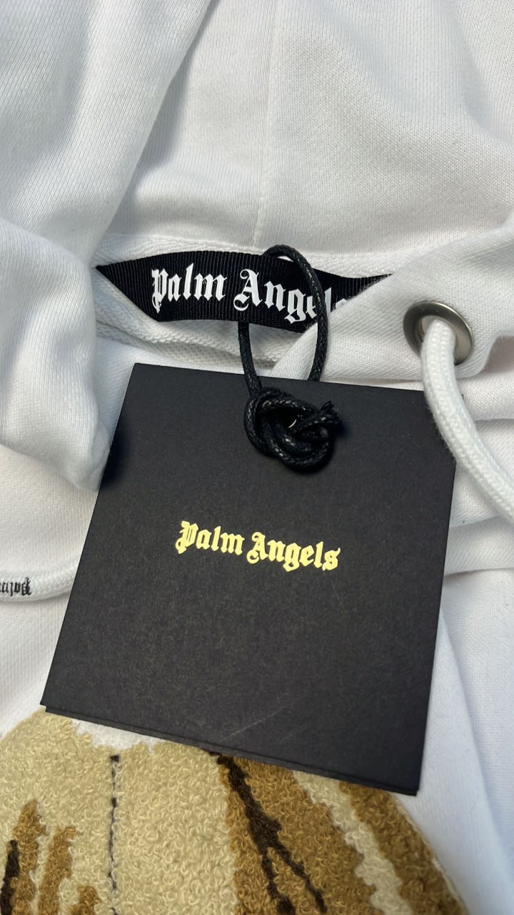 Palm Angels Bear Logo Hoodie and Sweatshirt Collection -2