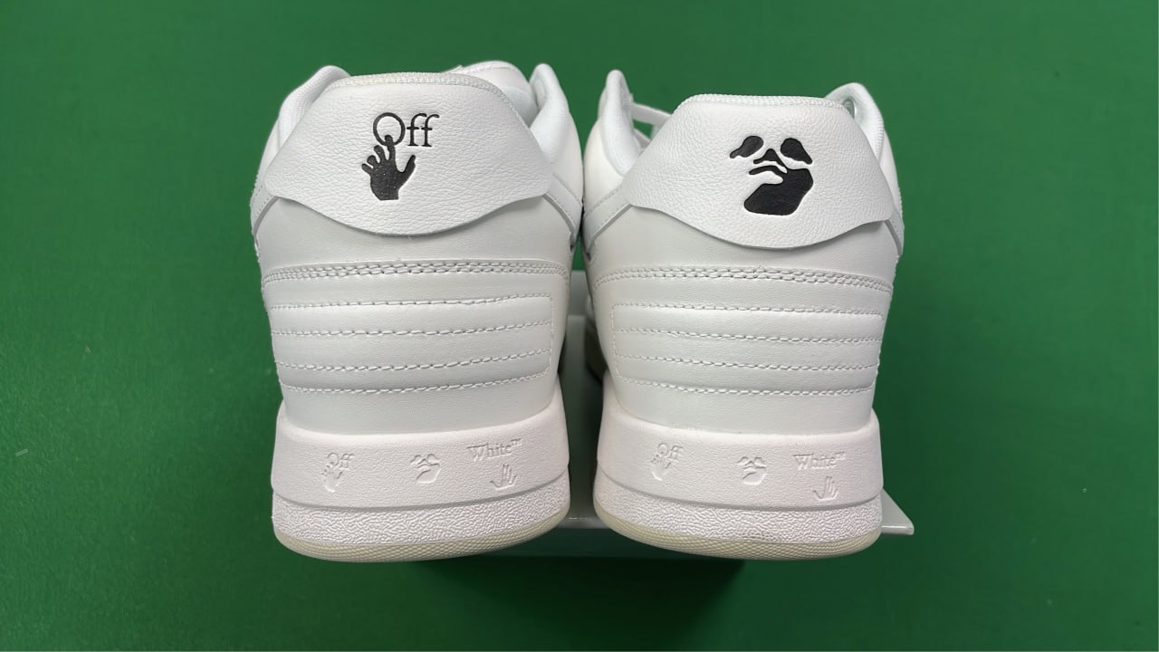  StepTrend Classic White Sneakers with Blue Accents  -2