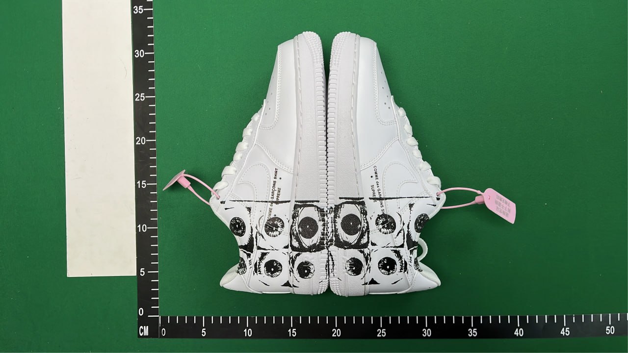 Supreme x Comme des Garçons SHIRT Air Force 1 Low Sneakers   -3