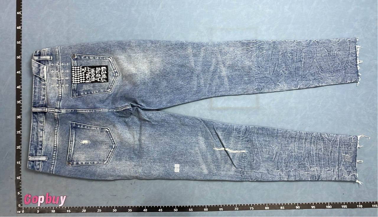   Men's Distressed Skinny Jeans - Fashionable Ripped Denim Trousers  #Men #Pants   -4