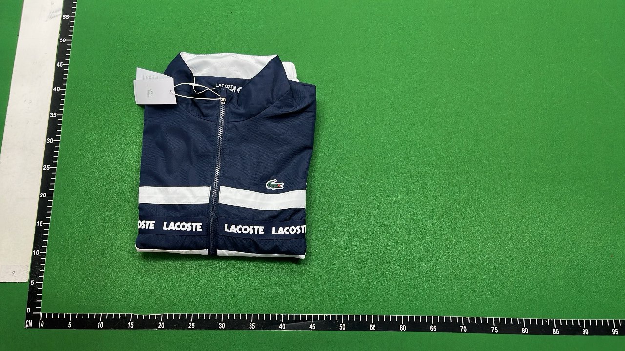 Lacoste Men's Navy and White Track Jacket with Logo Stripe #Lacoste #Jackets   -2