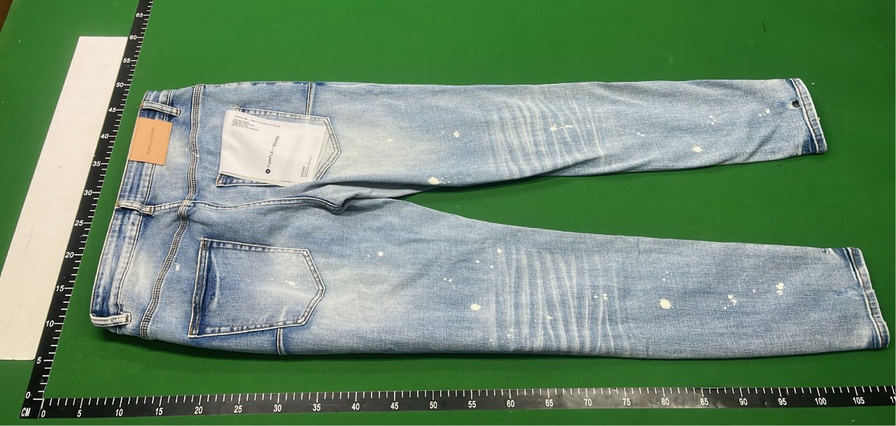 PurpleBrand Men's Distressed Black Jeans with Splatter Paint Design #PurpleBrand #Pants   -2