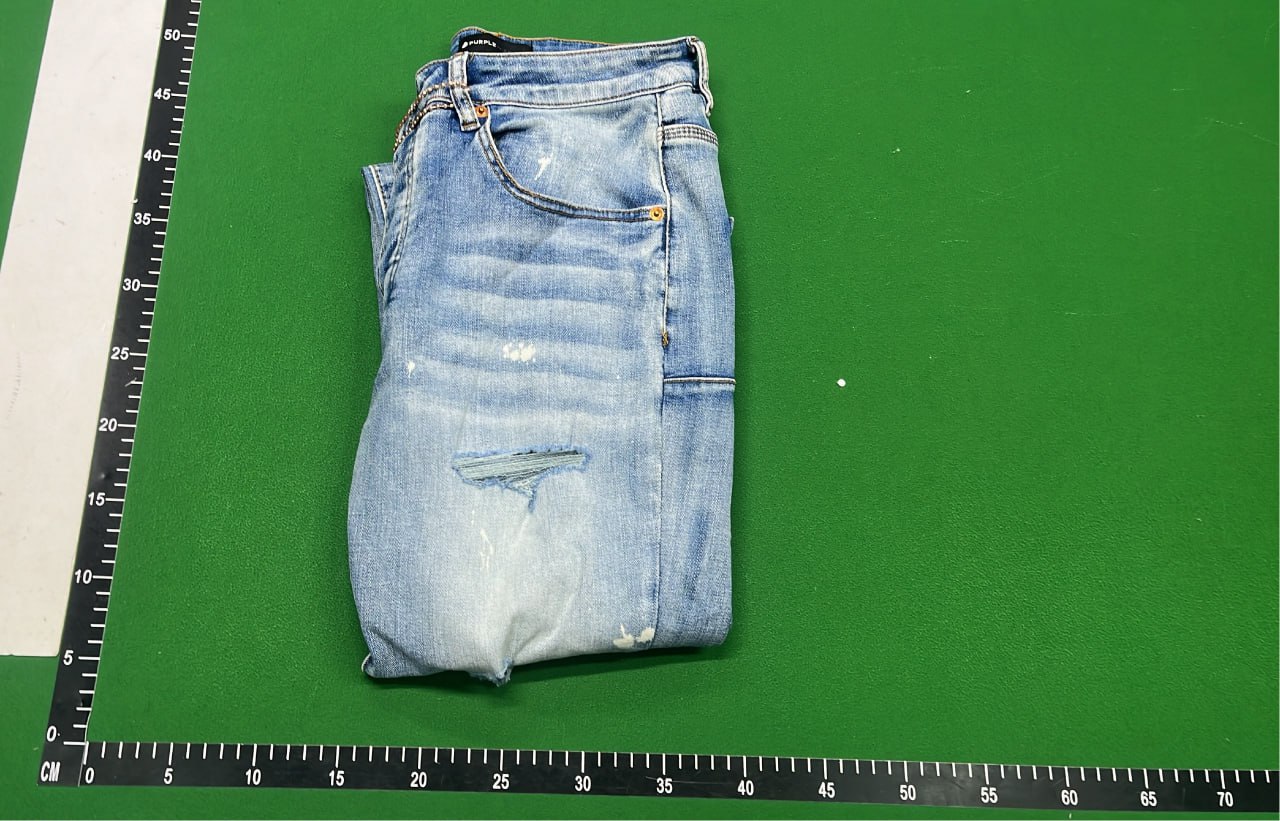 PurpleBrand Men's Distressed Black Jeans with Splatter Paint Design #PurpleBrand #Pants   -3