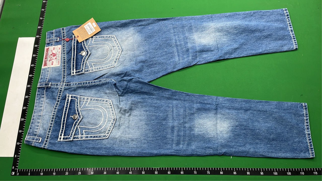 True Religion Men's Dark Wash Bootcut Jeans M2914 #TrueReligion #Pants -2