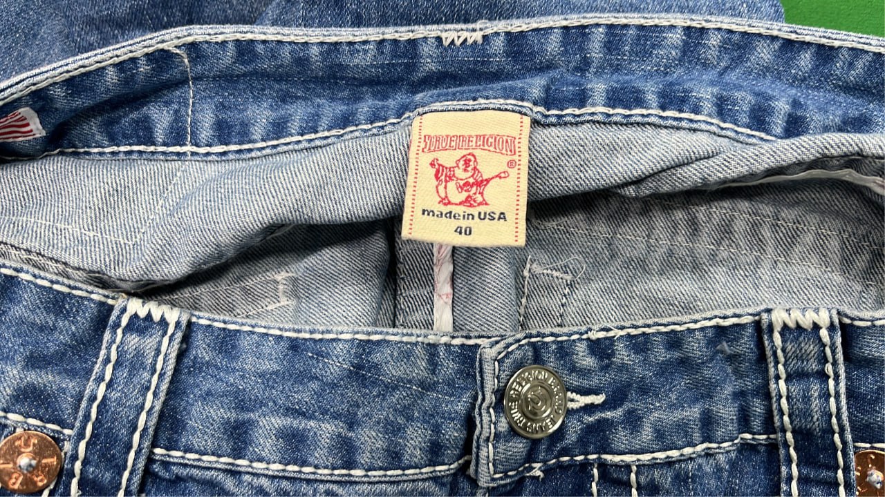 True Religion Men's Dark Wash Bootcut Jeans M2914 #TrueReligion #Pants -3