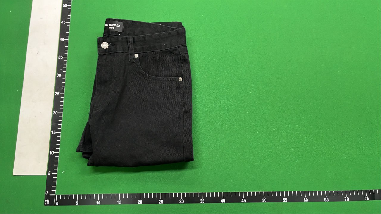 Men's Black Flared Jeans - Comfortable Stretch Denim Trouser  #Men's #Pants   -3