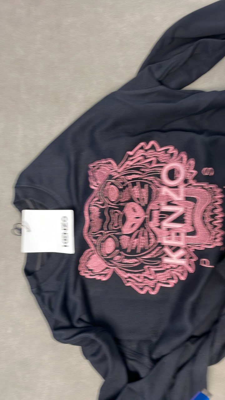   KENZO Tiger Head Print Hoodie Sweater for Men Women  #KENZO #Hoodies   -4