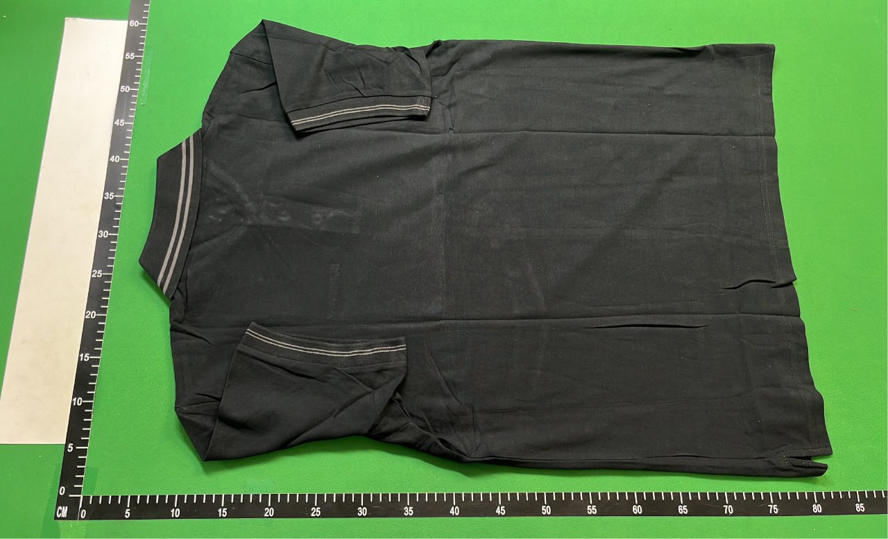    Burberry Men's Black Polo Shirt with Embroidered Logo #Burberry #PoloShirt   -2