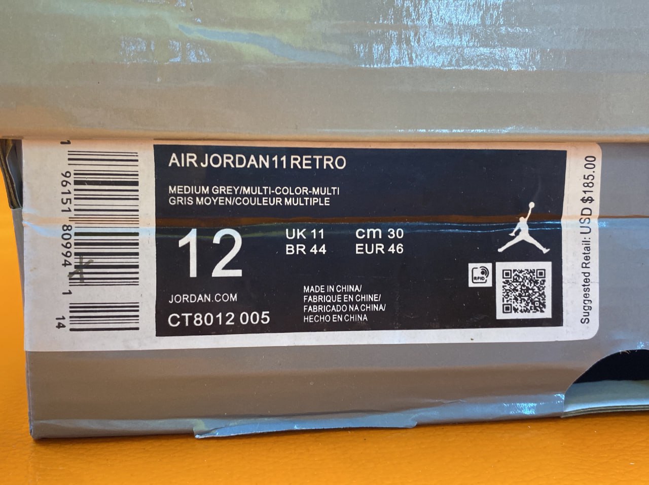   Jordan 11 Retro Black Concord High-Top Sneakers #Jordan #Shoes   -2