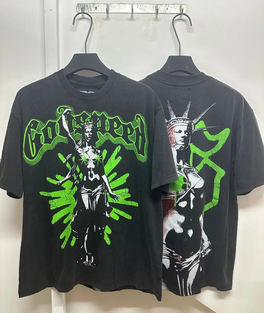 Godspeed War Flame Car T-Shirts   -2