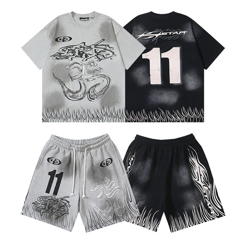  Hellstar Tee&Shorts -3